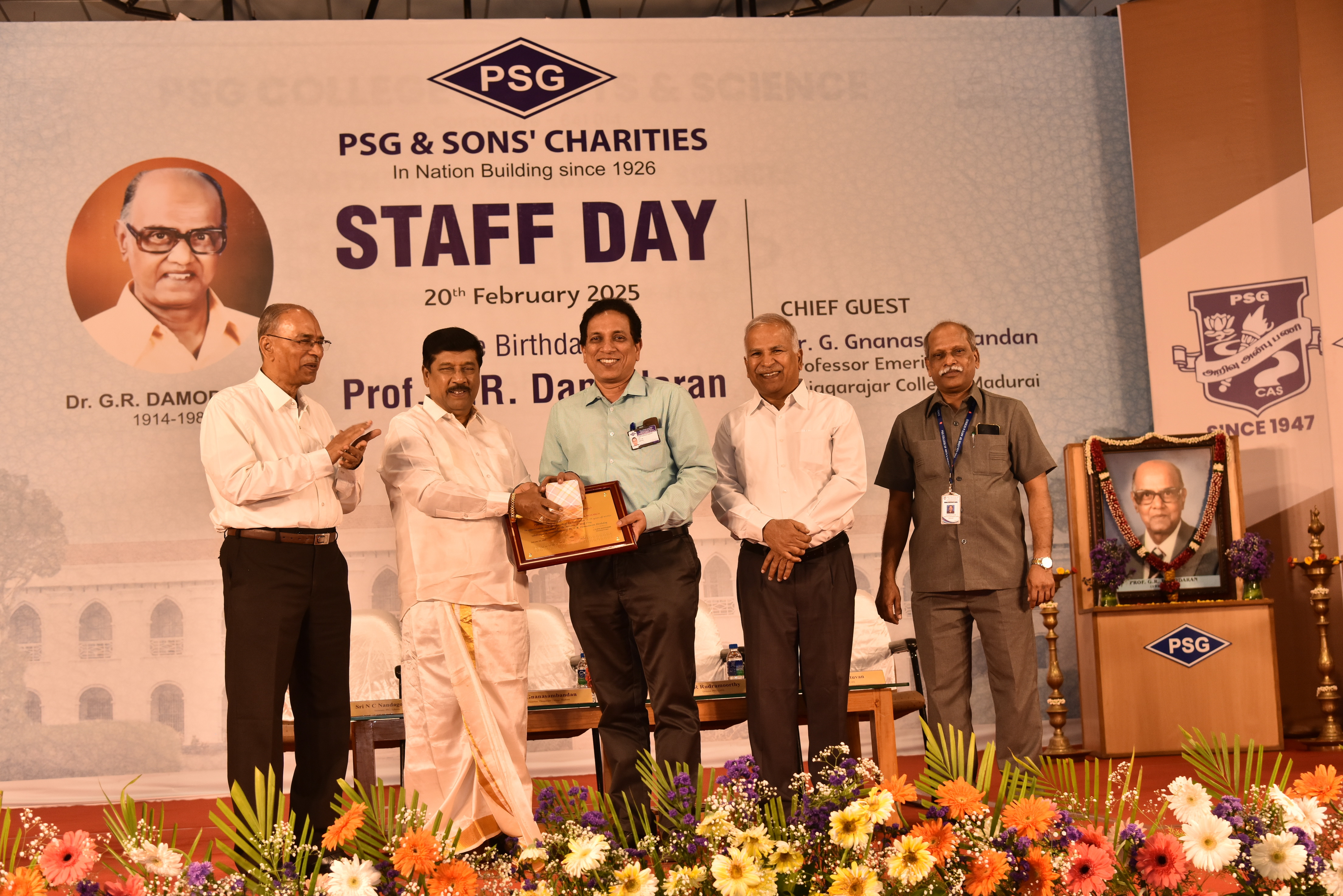 “25 Years of Service Excellence” at the Staff Day Celebrations 2025 at PSG CAS