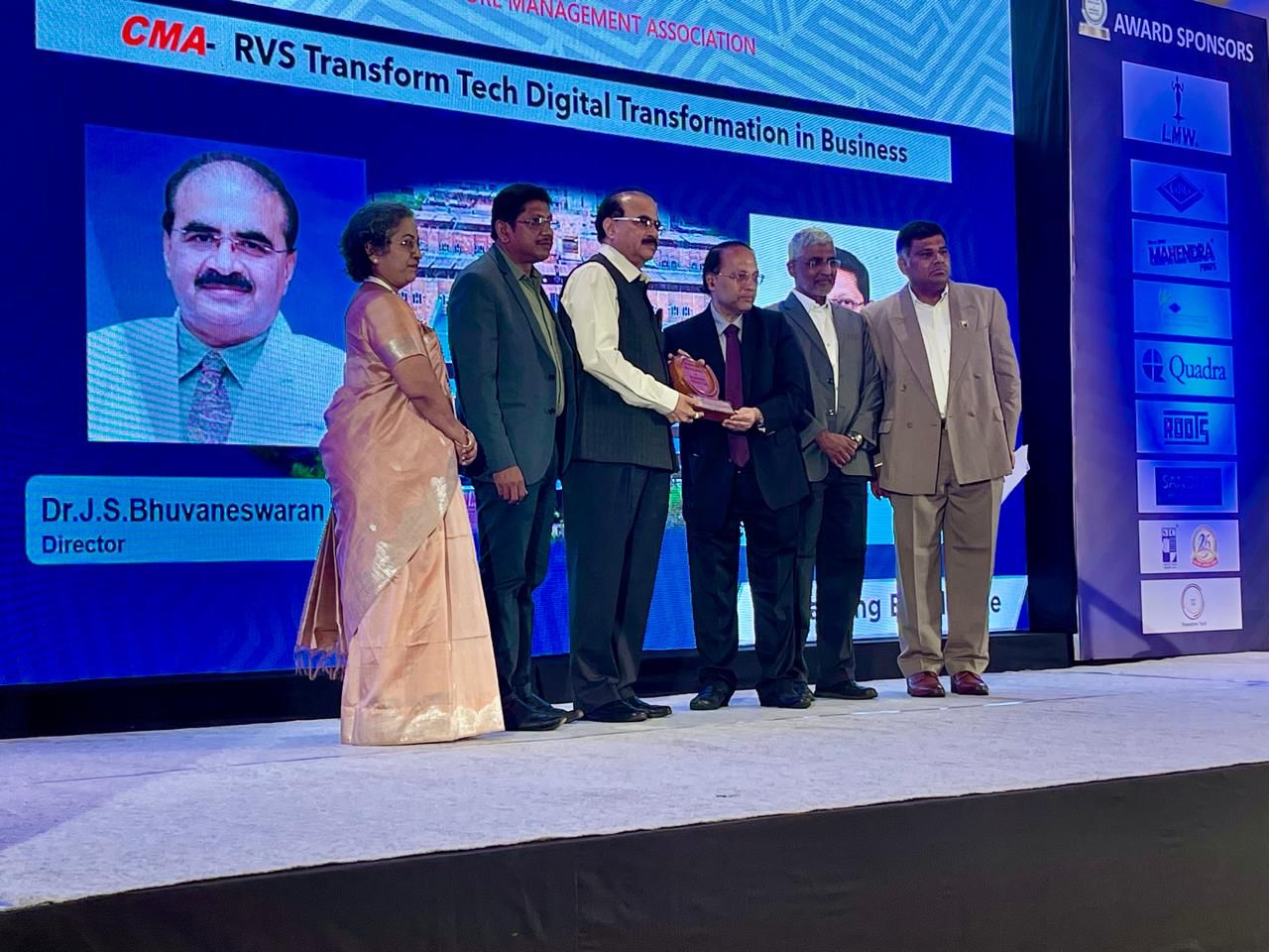Received ” Best Digital Hospital” in the zone from Coimbatore Management Association