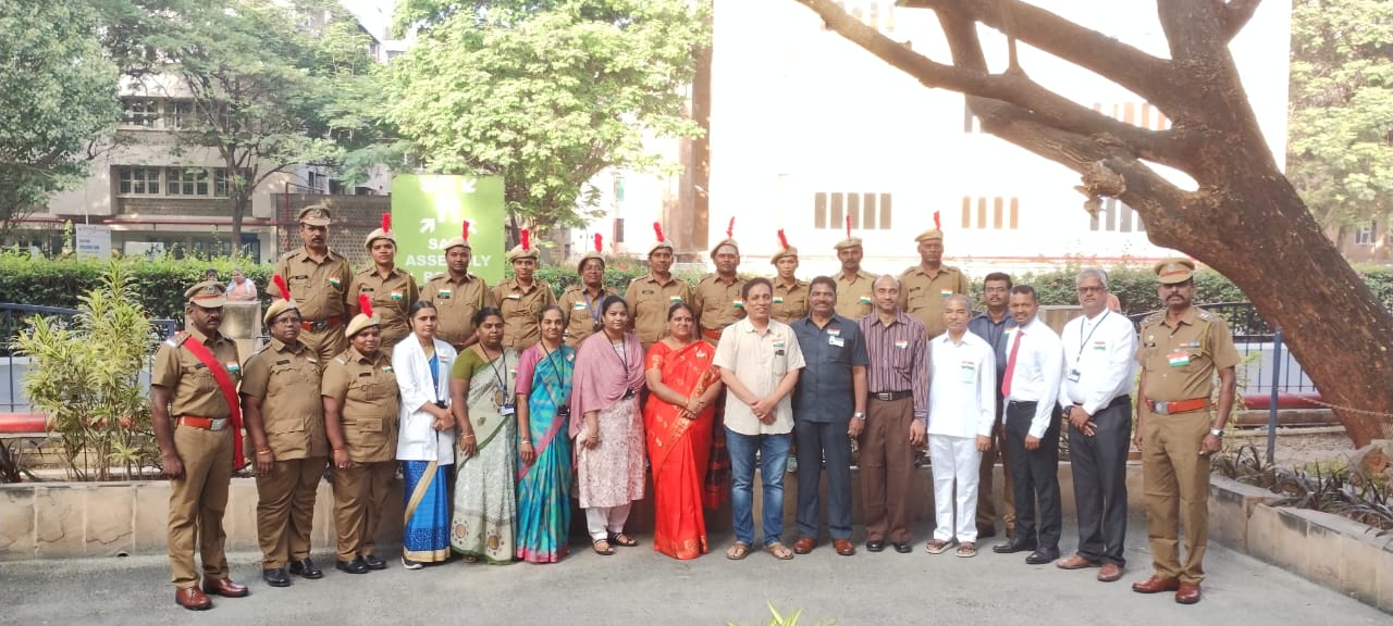PSG Health care team @ 76th Indian Republic Day celebrations