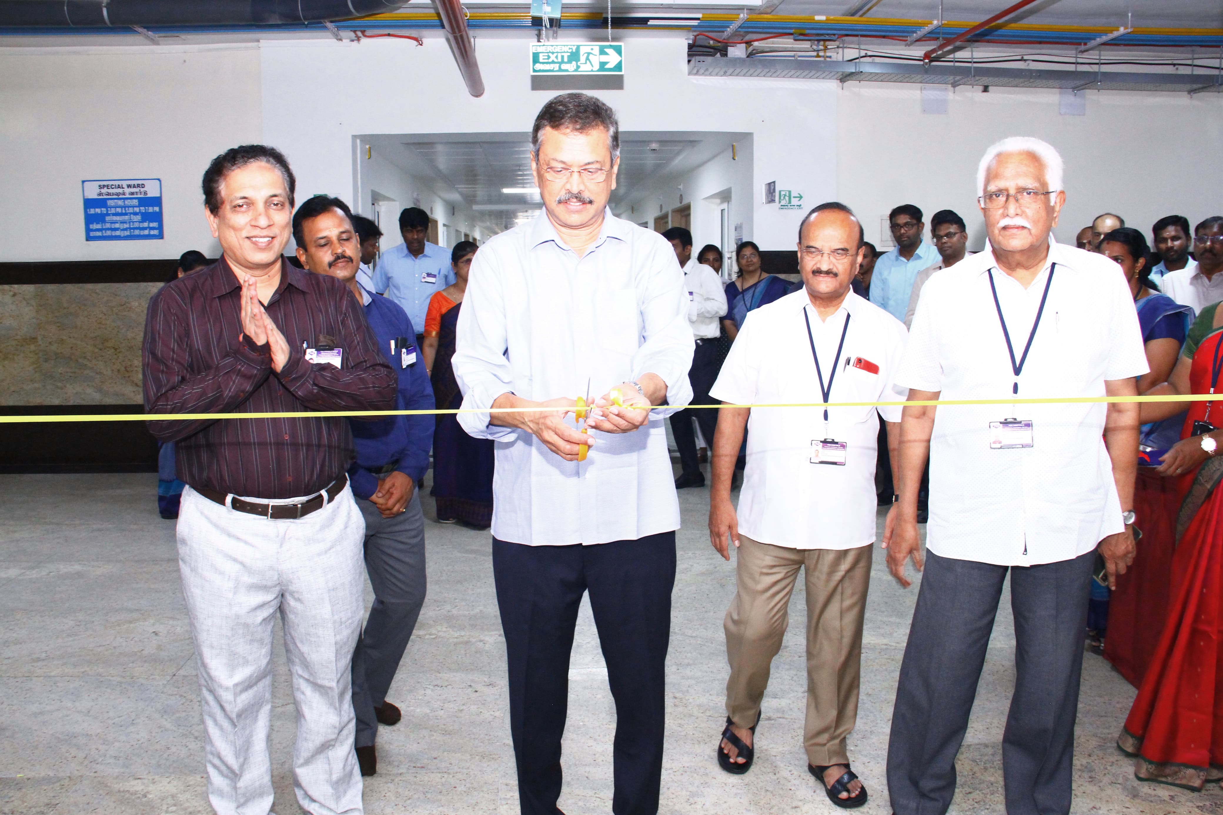 Managing Trustee inaugurates Special ward at A-Block, 4th floor