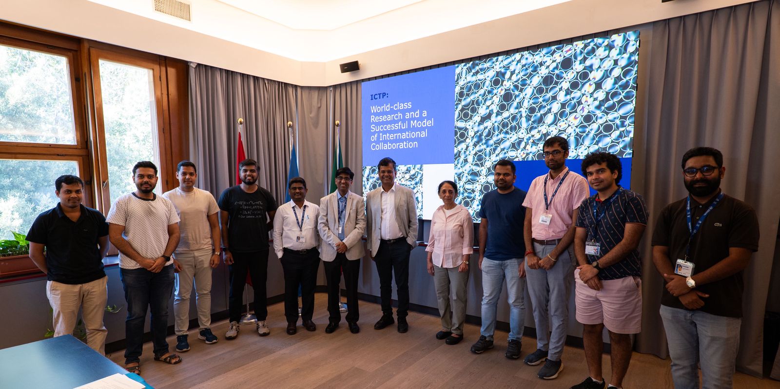 Dr. A. Saravana Kumar with the Indian Consulate in Milan, Italy strengthening ties between Indian research institutions and international partners