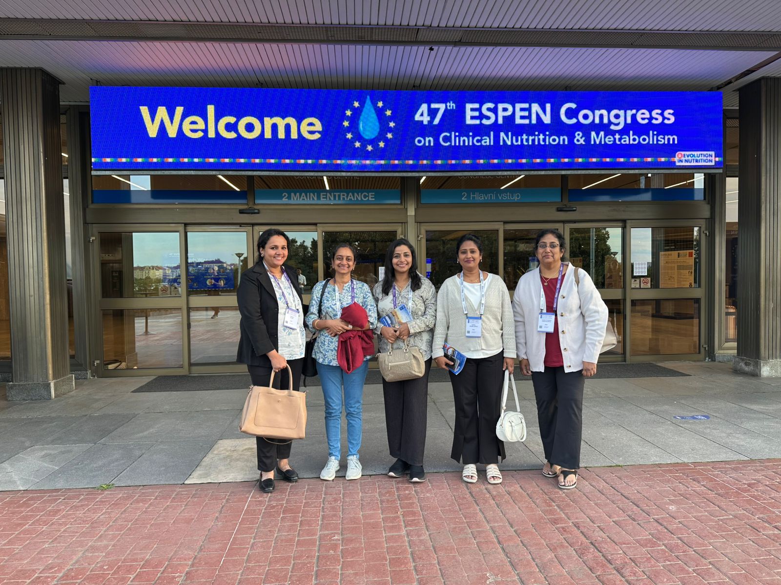Dr V Kavitha, Chief Dietitian, PSG Hospitals at 47th ESPEN 2025,Prague, Czech Republic