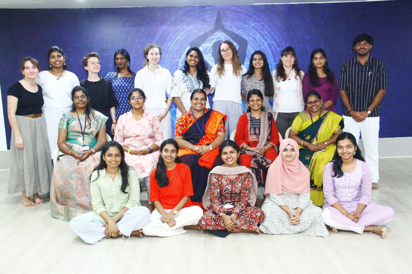Yoga Learning Session for Nursing Students from Switzerland