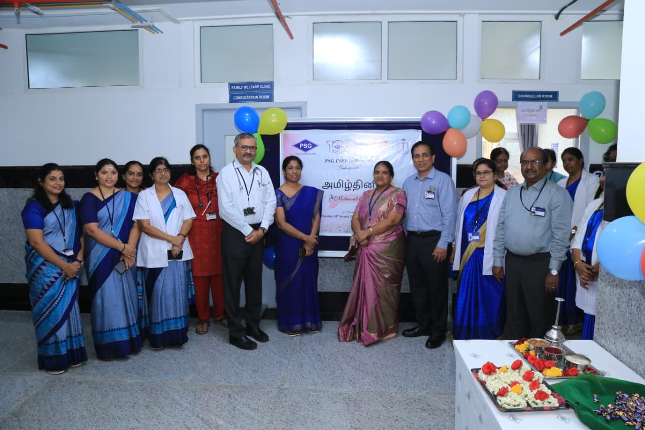 Inauguration of Amizhthini- Mother craft Clinic