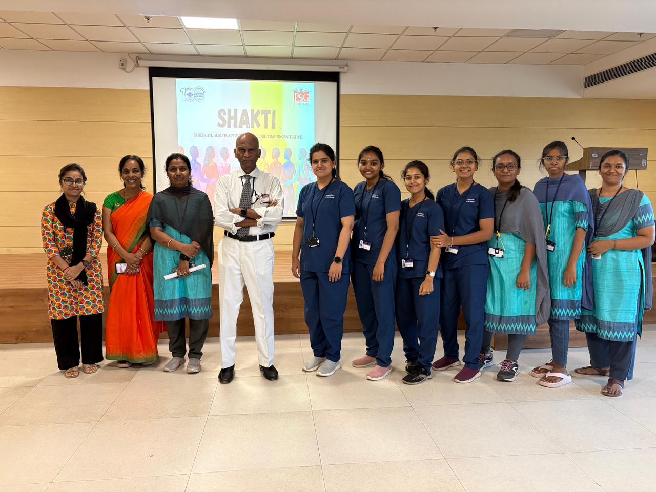 Sakthi – an initiative to ensure the Health fitness of Migrants working womens