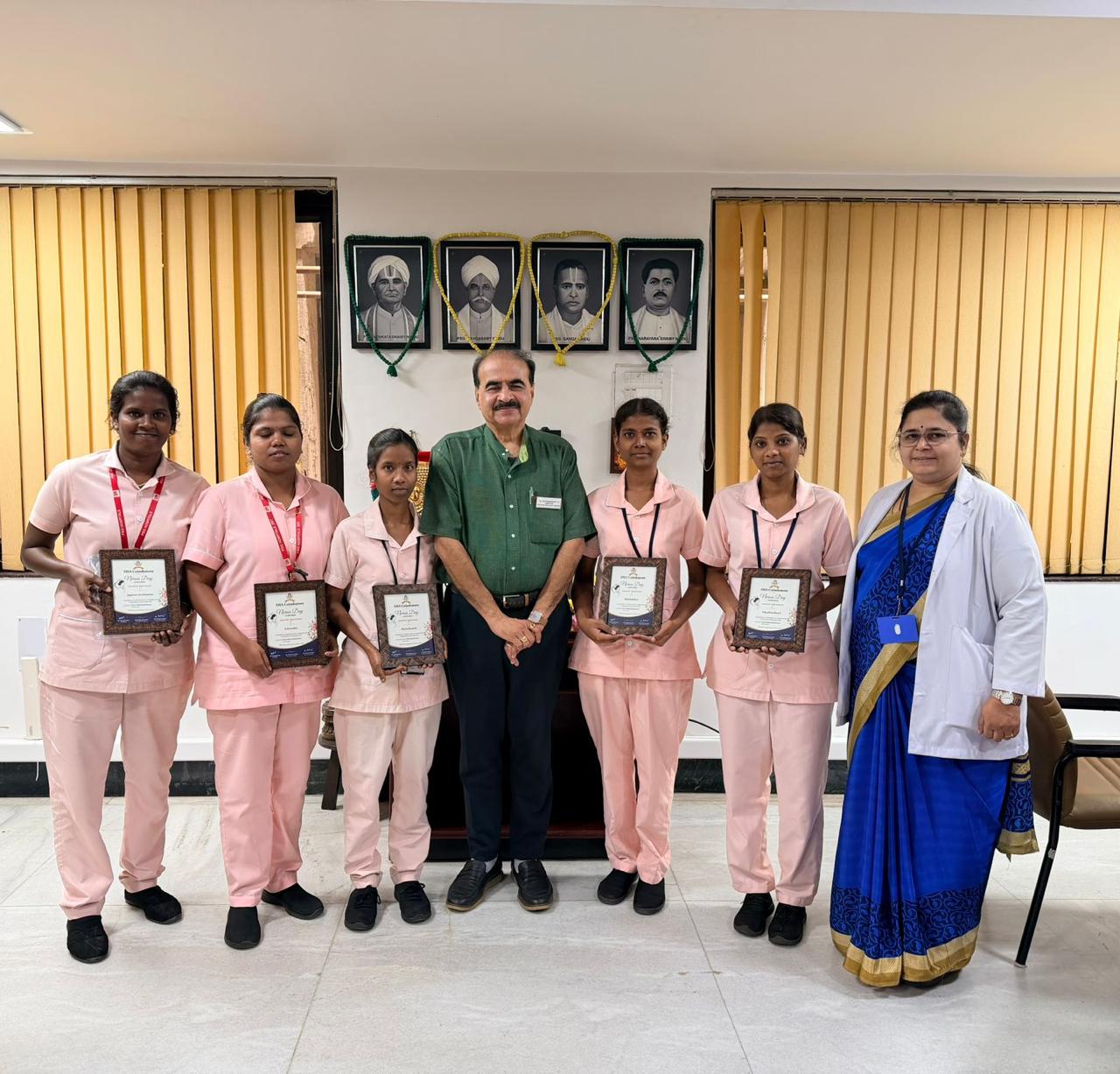 An “Award for Appreciation” by IMA on the occasion of Nurses Day 2026