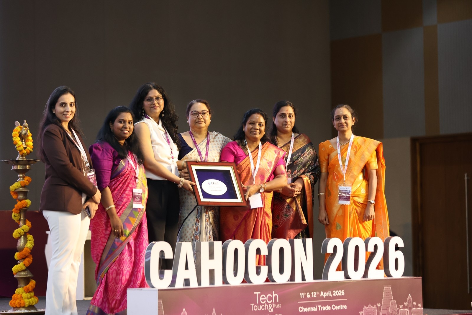 CAHO “Forum of the Year 2026” award presented to Clinical Dietetics Forum (CDF) at the 1st ISQua South Asia Regional Conference, Chennai